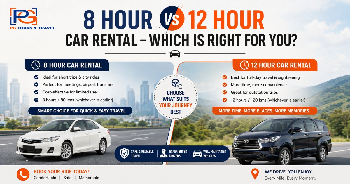 8-Hour vs 12-Hour Car Rental: Which Package Actually Saves Money?