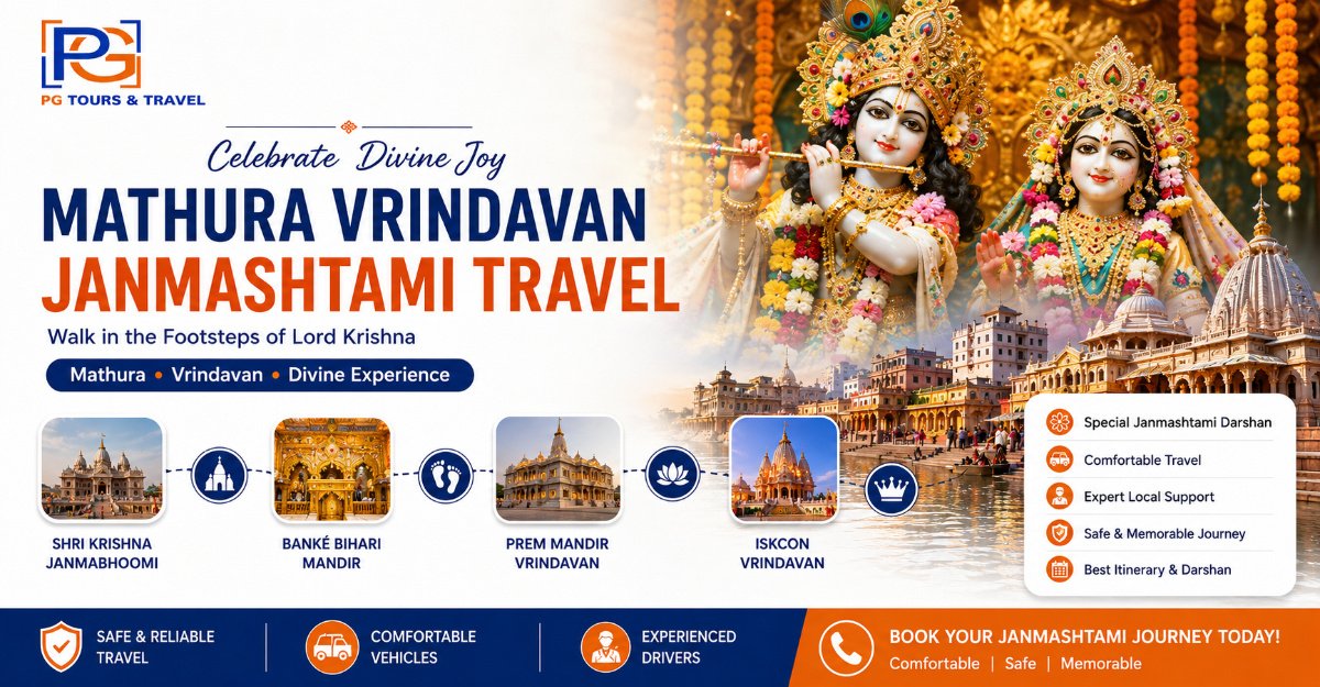 Is It Good to Visit Mathura Vrindavan During Janmashtami? Complete Travel Guide with Bus Services