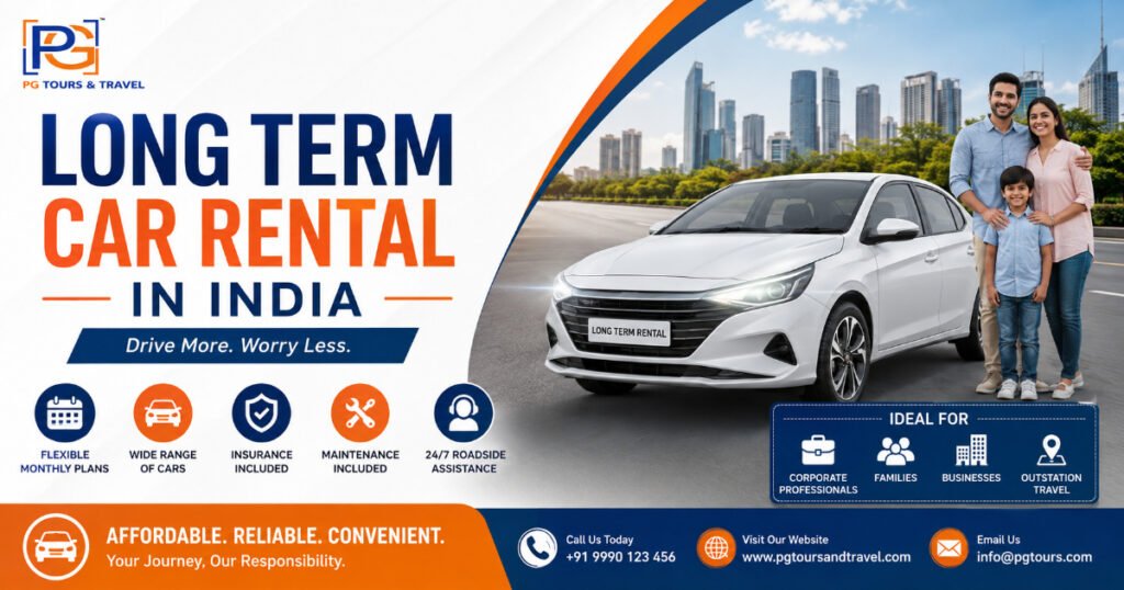 Long-Term Car Rental in India: Top Providers, Monthly Plans & Inclusions