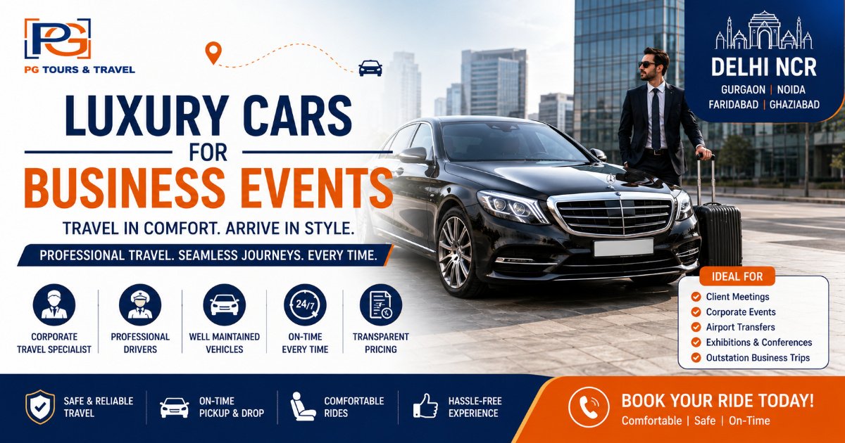 Luxury on Arrival: Top 10 Luxury Cars Preferred for Business Events & Corporate Travel 