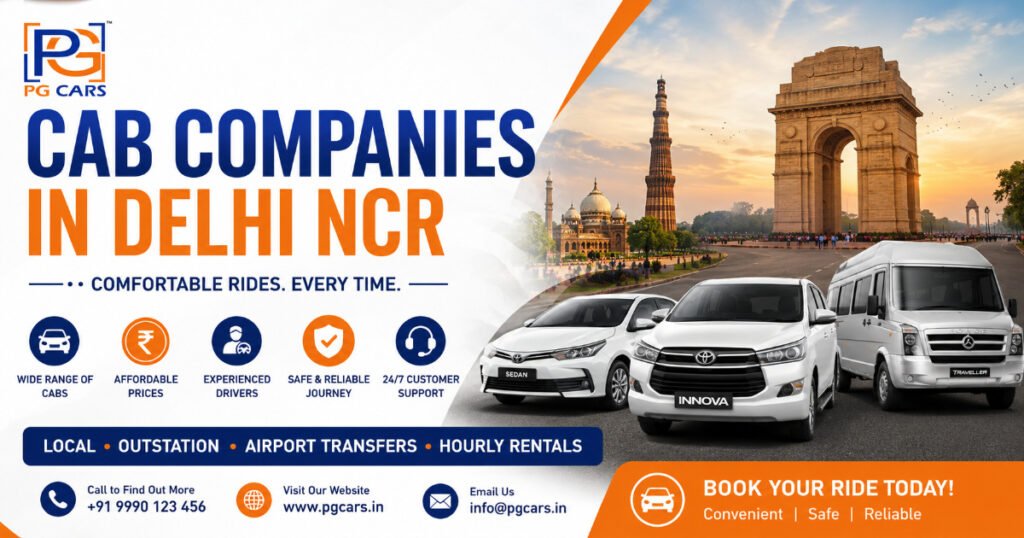 Top 10 Cab Companies in Delhi NCR – Price, Rating & Services