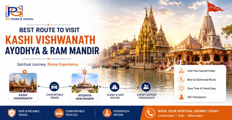 What Is the Best Route to Visit Kashi Vishwanath, Ayodhya & Ram Mandir?