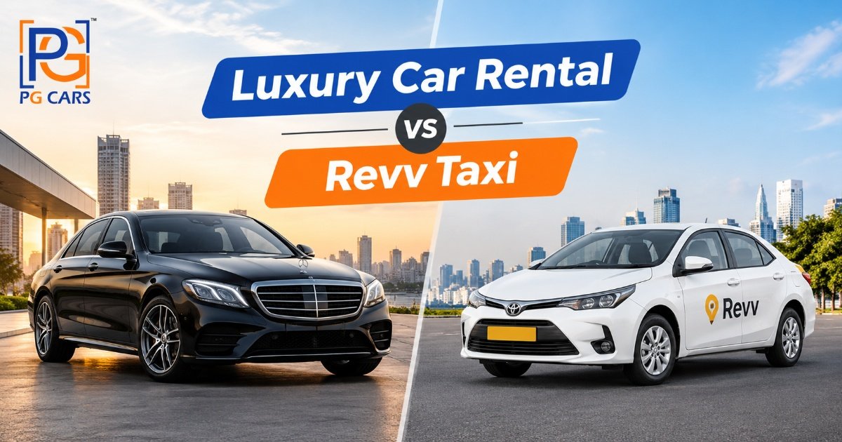 Luxury Car Rental vs Revv Taxi: Which is Better for Business Travelers in India?