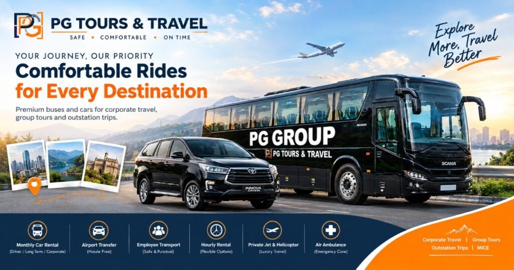 PG Tours & Travel: Complete Corporate Mobility & Travel Solutions in India
