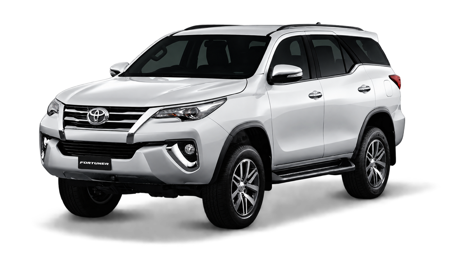 Toyota Fortuner with driver